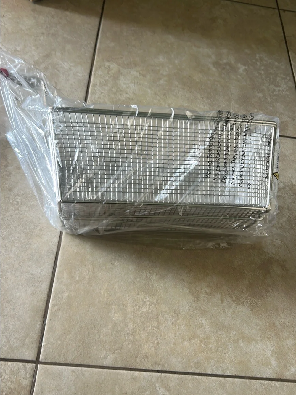 Silver Fry Basket - Professional Wire Mesh